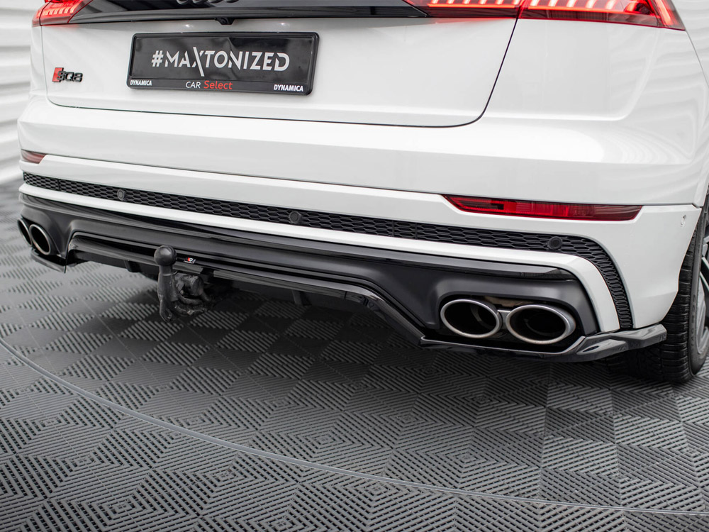 Central Rear Splitter (Vertical Bars) V.2 Audi SQ8 Mk1 - 5 