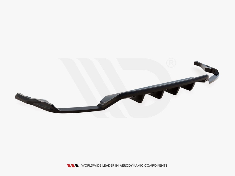 Central Rear Splitter (Vertical Bars) V.2 Audi SQ8 Mk1 - 10 