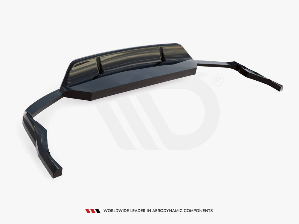 Central Rear Splitter (Vertical Bars) V.2 Audi SQ8 Mk1 - 11 