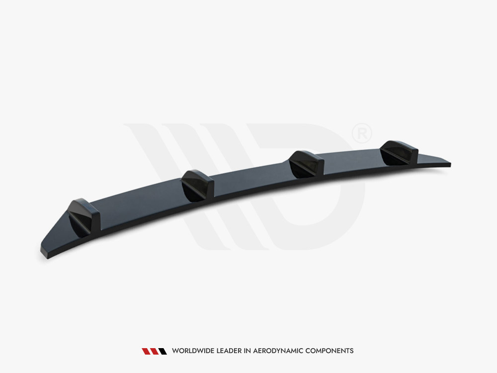 Central Rear Splitter (Vertical Bars) BMW X4 M-Pack - 8 