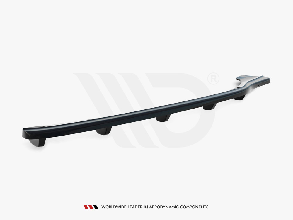 Central Rear Splitter (Vertical Bars) BMW 3 E46 Coupe M-Pack - 6 