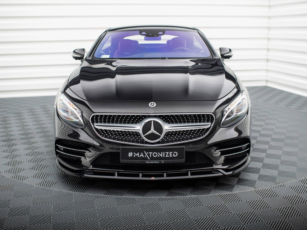 Front Splitter V.2 Mercedes-Benz S Coupe AMG-Line C217 Facelift - 3 