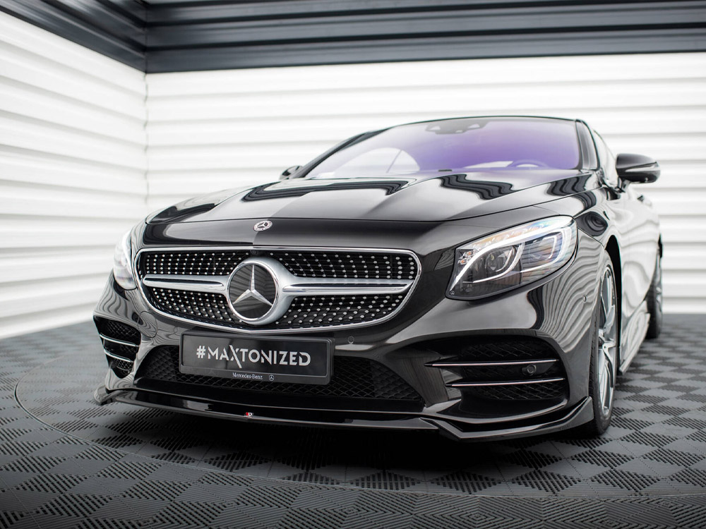 Front Splitter V.1 Mercedes-Benz S Coupe AMG-Line C217 Facelift - 2 