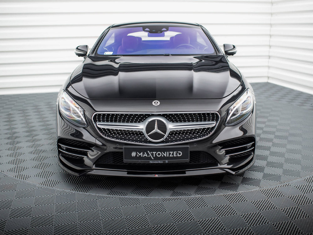 Front Splitter V.1 Mercedes-Benz S Coupe AMG-Line C217 Facelift - 3 