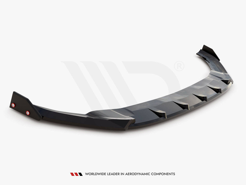 Front Splitter V.5 + Flaps Volkswagen Golf R / R-Line Mk7 - 6 