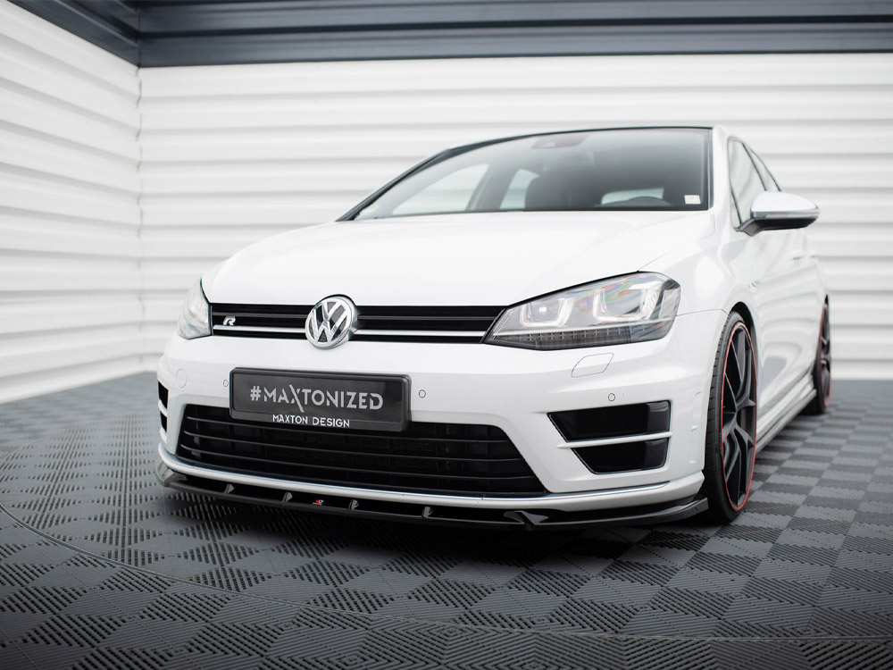 Front Splitter V.5 Volkswagen Golf R / R-Line Mk7 - 2 