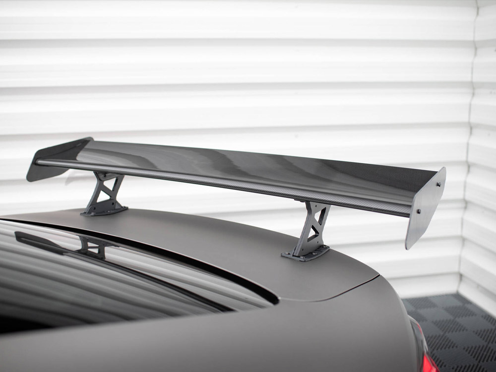 Carbon Spoiler With Internal Brackets Uprights + LED BMW M4 G82 / M440i G22 / 4 M-Pack G22 - 11 