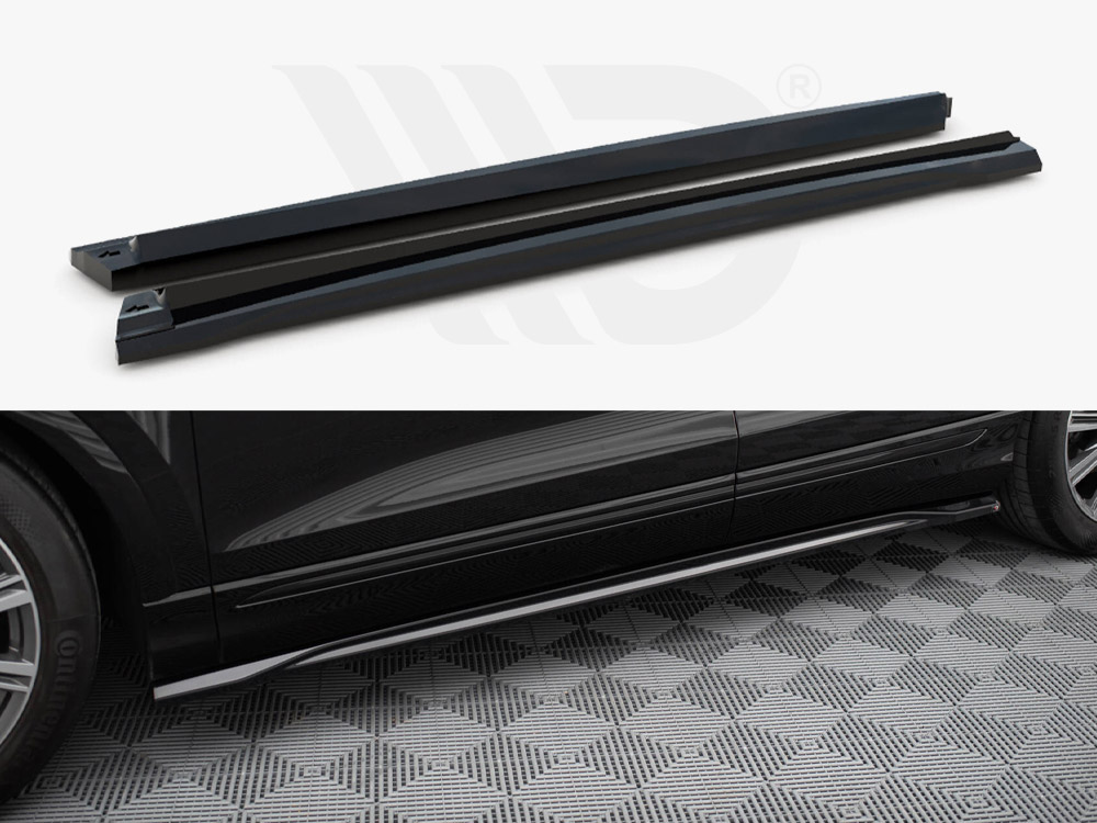 Side Skirts Diffusers V.2 Audi Q8 / Q8 S-Line / SQ8 Mk1 - 1 