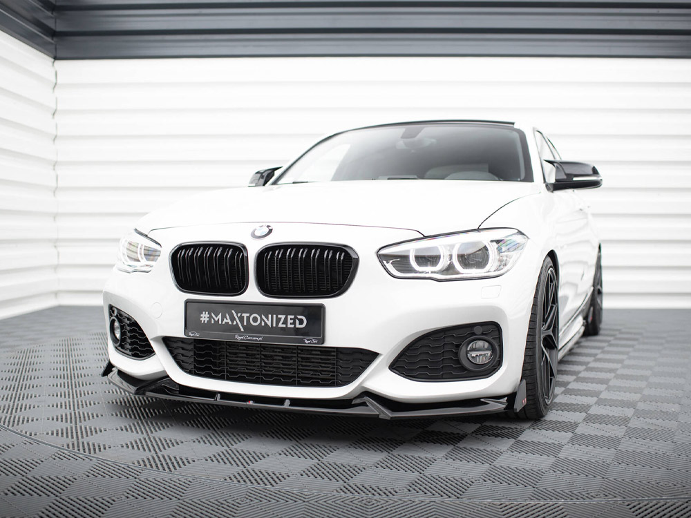 Front Splitter V.5 + Flaps BMW 1 M-Pack / M140i F20 Facelift - 2 