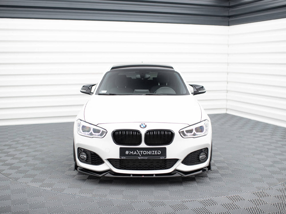 Front Splitter V.5 + Flaps BMW 1 M-Pack / M140i F20 Facelift - 3 