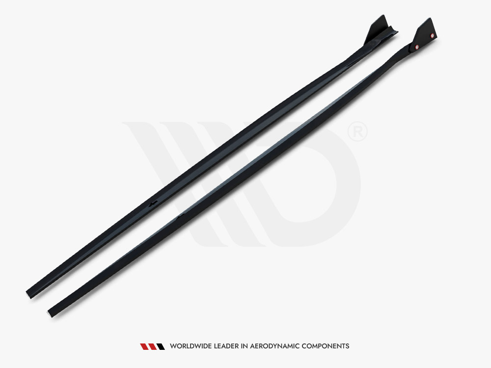 Side Skirts Diffusers V.4 + Flaps BMW 1 M-Pack / M140i F20 Facelift - 5 