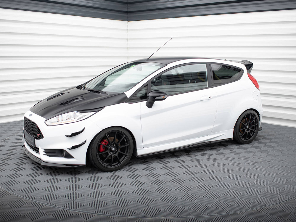 Side Skirts Diffusers V.4 Ford Fiesta ST / ST-Line Mk7 - 2 