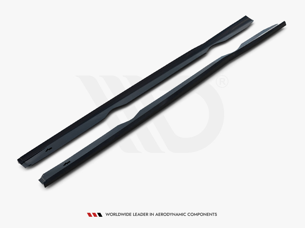 Side Skirts Diffusers V.4 Ford Fiesta ST / ST-Line Mk7 - 4 