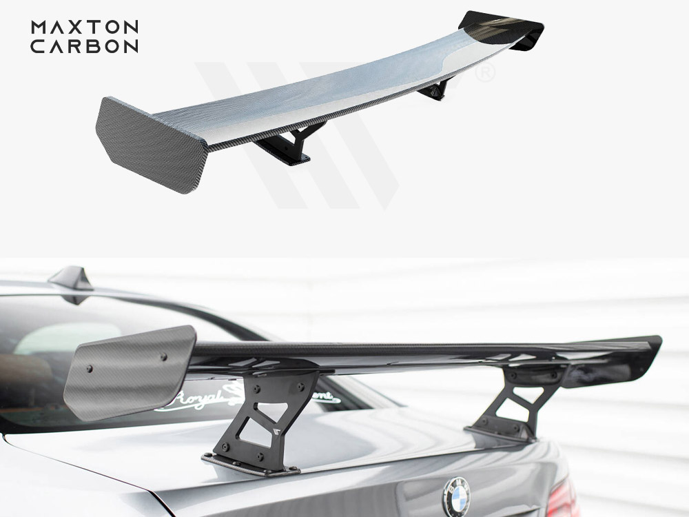 Carbon Spoiler With Internal Brackets Uprights BMW 3 / M3 Coupe E92 - 1 