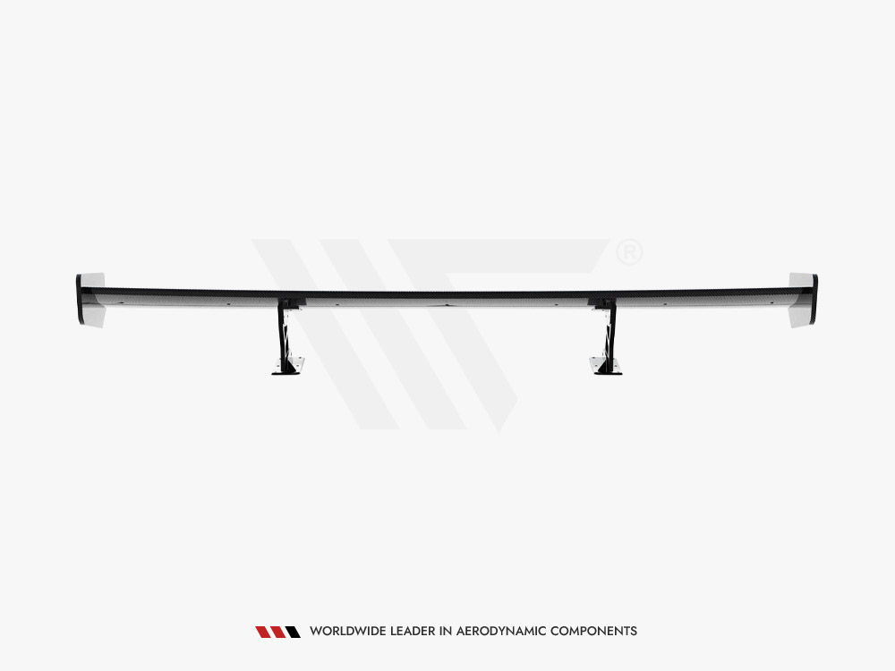 Carbon Spoiler With Internal Brackets Uprights BMW 3 / M3 Coupe E92 - 8 