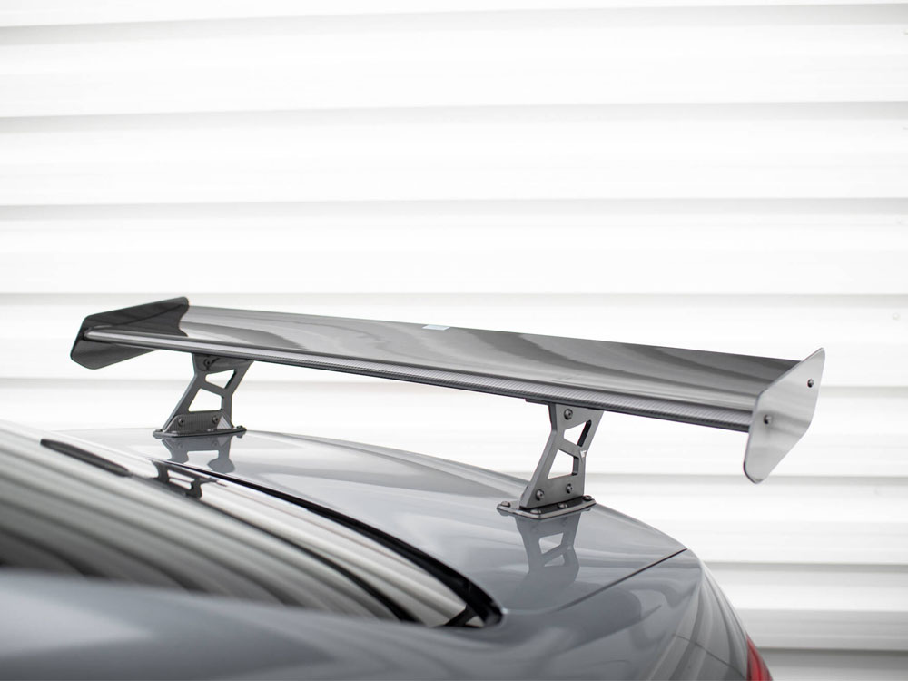 Carbon Spoiler With Internal Brackets Uprights + LED BMW 3 / M3 Coupe E92 - 5 