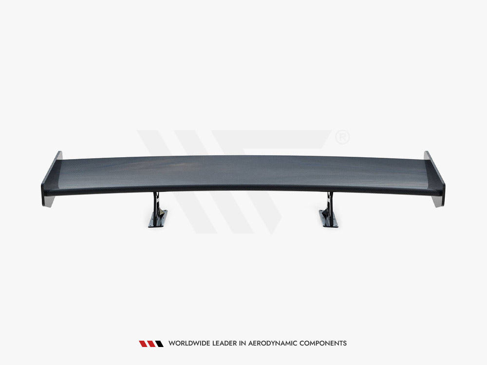 Carbon Spoiler With Internal Brackets Uprights + LED BMW 3 / M3 Coupe E92 - 15 