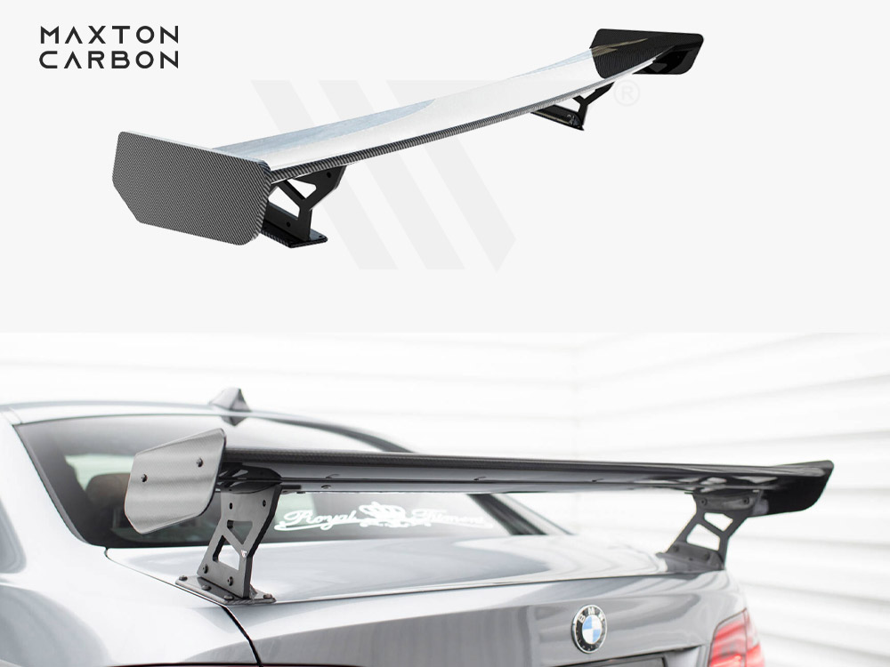 Carbon Spoiler With External Brackets Uprights BMW 3 / M3 Coupe E92 - 1 