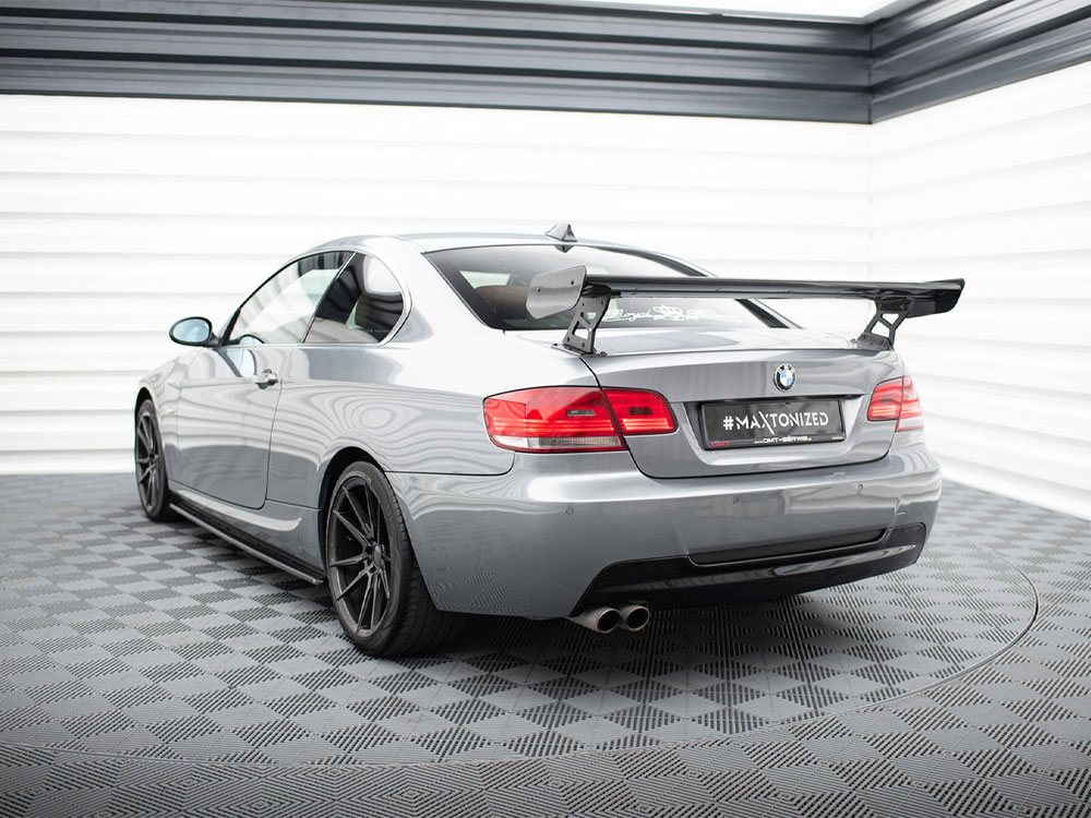 Carbon Spoiler With External Brackets Uprights BMW 3 / M3 Coupe E92 - 2 