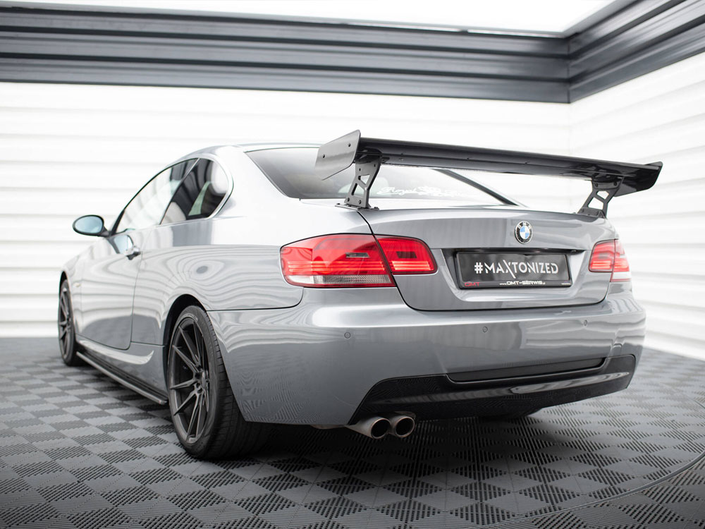 Carbon Spoiler With External Brackets Uprights BMW 3 / M3 Coupe E92 - 3 