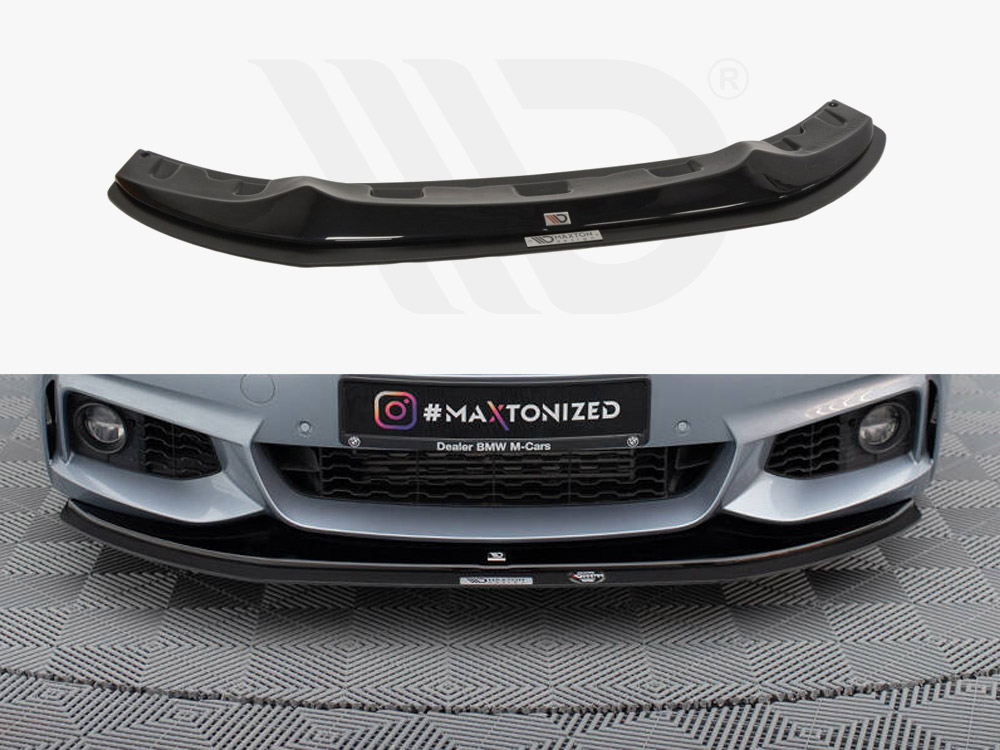 Hybrid Front Splitter BMW 4 Coupe / Gran Coupe / Cabrio M-Pack F32 / F36 / F33 - 1 