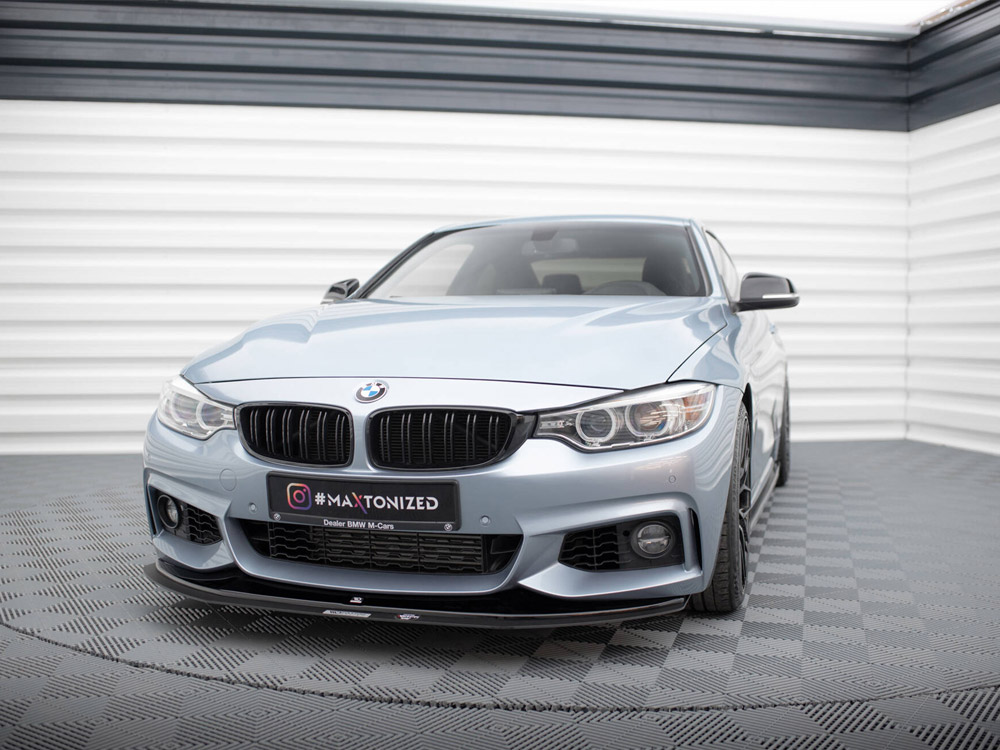 Hybrid Front Splitter BMW 4 Coupe / Gran Coupe / Cabrio M-Pack F32 / F36 / F33 - 2 