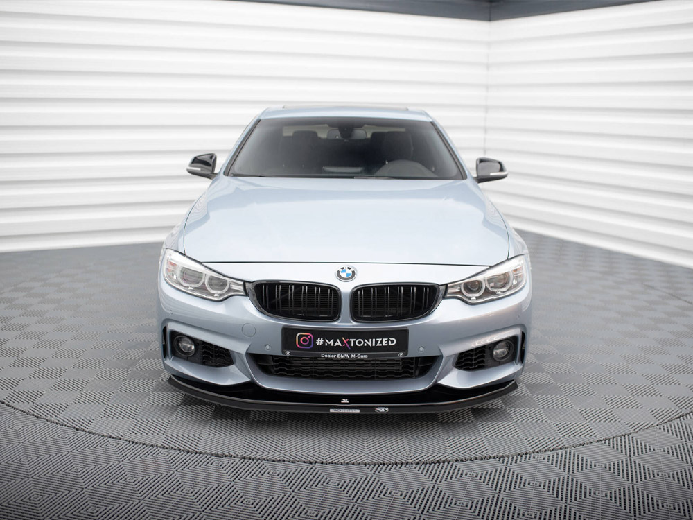 Hybrid Front Splitter BMW 4 Coupe / Gran Coupe / Cabrio M-Pack F32 / F36 / F33 - 3 