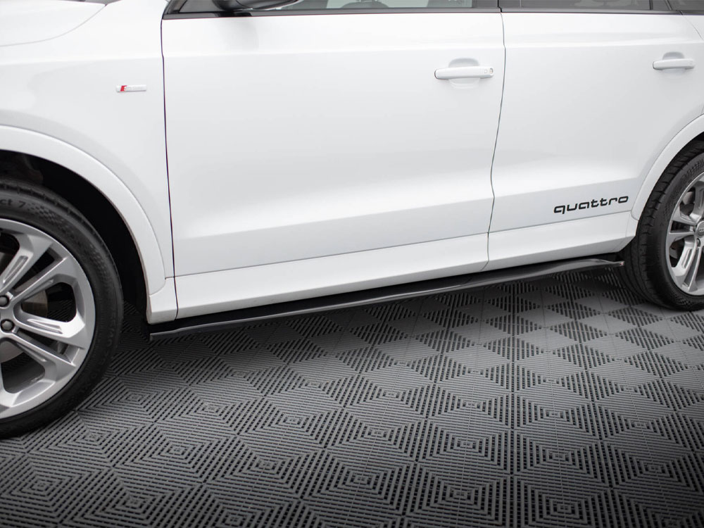 Side Skirts Diffusers Audi Q3 S-Line 8U - 3 