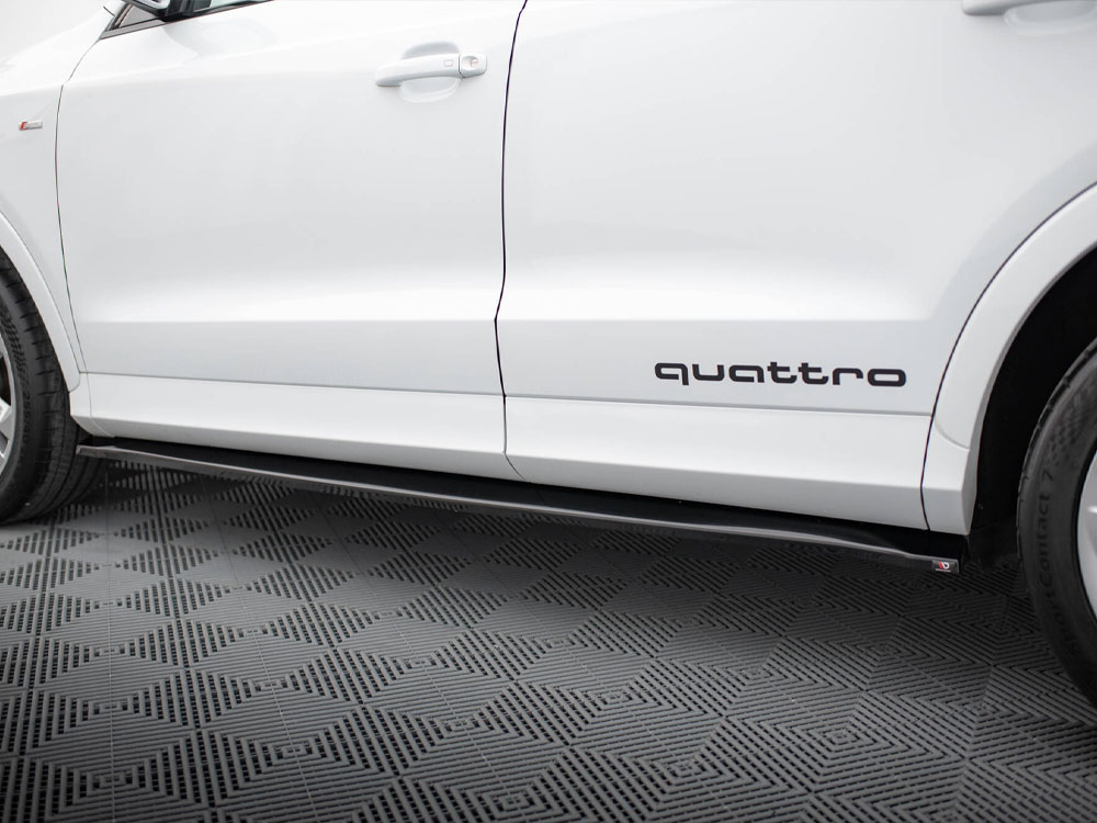 Side Skirts Diffusers Audi Q3 S-Line 8U - 4 