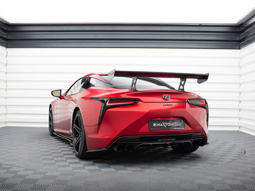 Carbon Spoiler With Internal Brackets Uprights Lexus LC - 2 