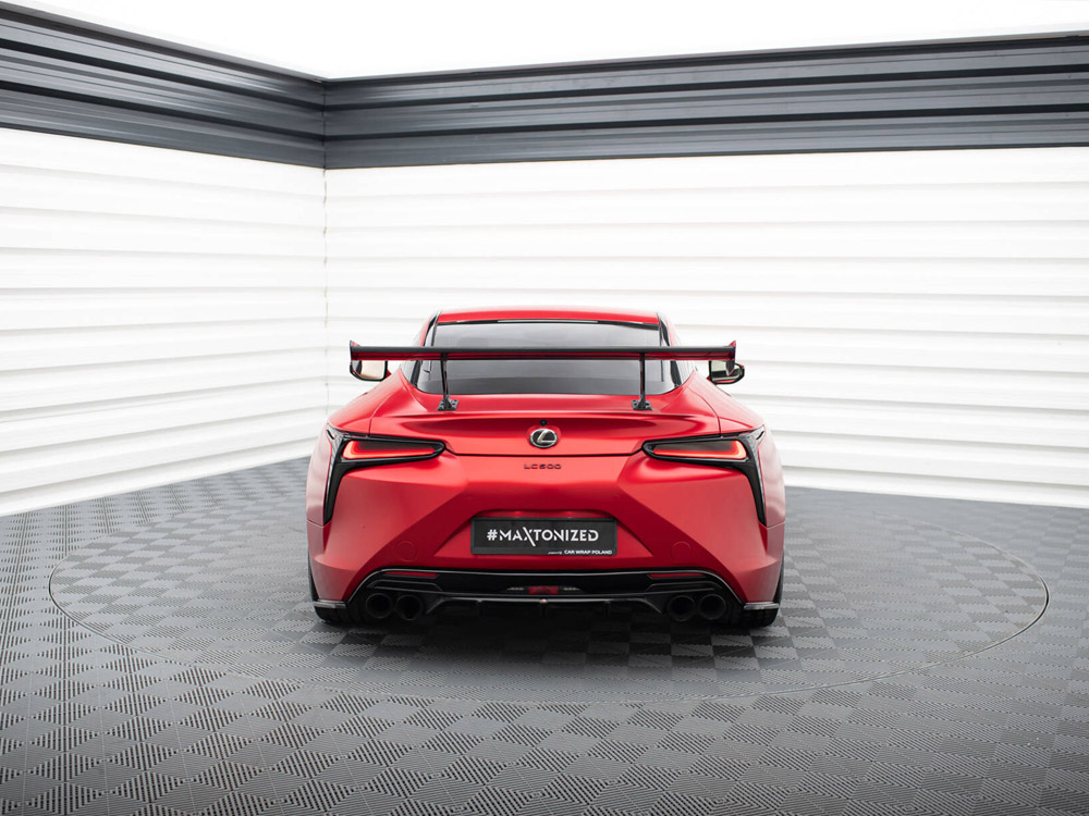 Carbon Spoiler With Internal Brackets Uprights Lexus LC - 4 