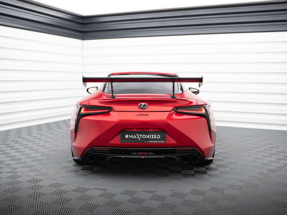 Carbon Spoiler With Internal Brackets Uprights Lexus LC - 5 