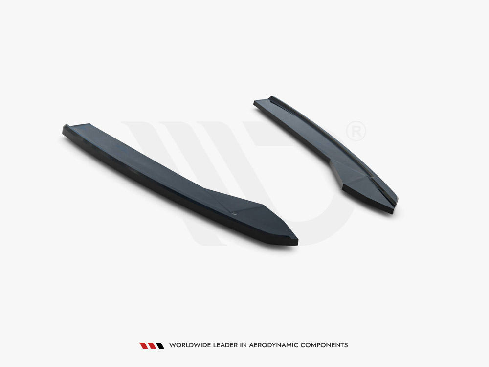 Rear Side Splitters Audi S6 / A6 S-Line / A6 C7 FL - Carbon Look - 5 