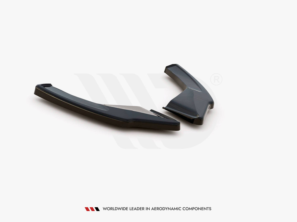 Rear Side Splitters V.1 Volkswagen Golf GTI / GTE / GTD Mk8 - Carbon Look - 6 