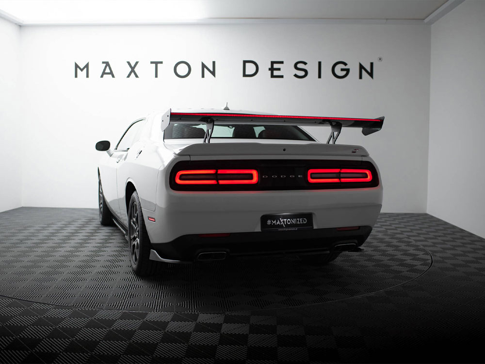 Carbon Spoiler + LED Dodge Challenger Mk3  - 3 