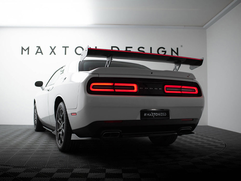 Carbon Spoiler + LED Dodge Challenger Mk3  - 4 