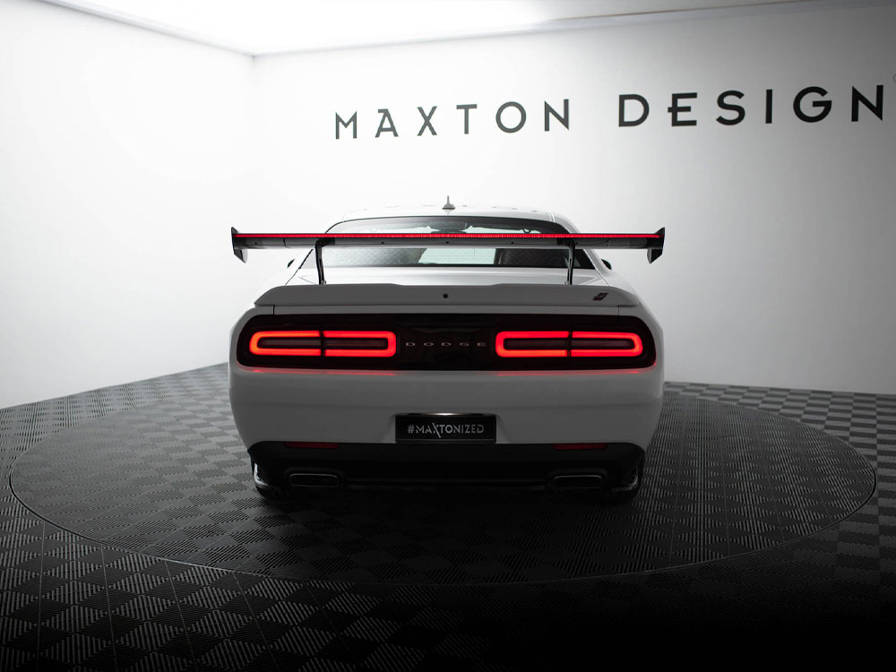 Carbon Spoiler + LED Dodge Challenger Mk3  - 6 