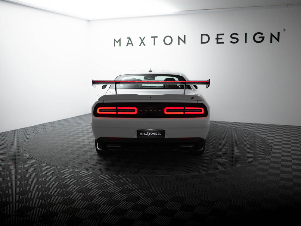 Carbon Spoiler + LED Dodge Challenger Mk3  - 7 