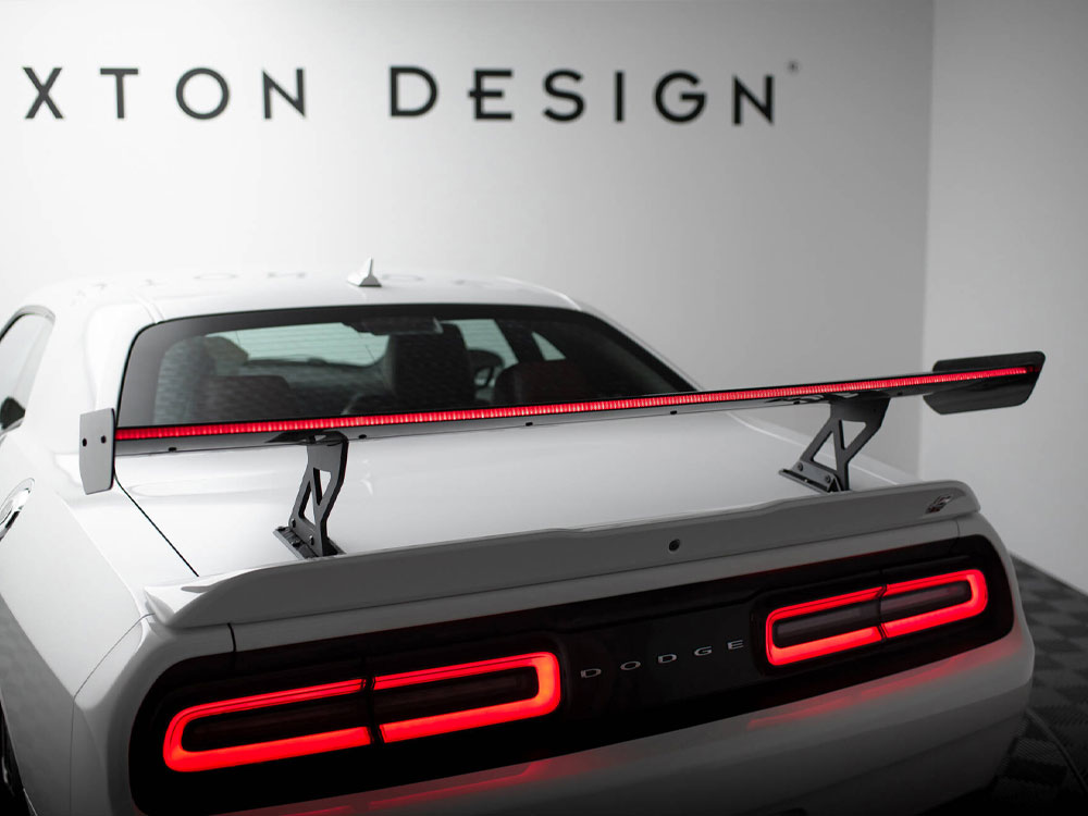 Carbon Spoiler + LED Dodge Challenger Mk3  - 10 