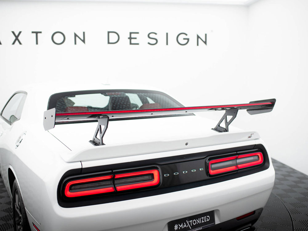 Carbon Spoiler + LED Dodge Challenger Mk3  - 13 