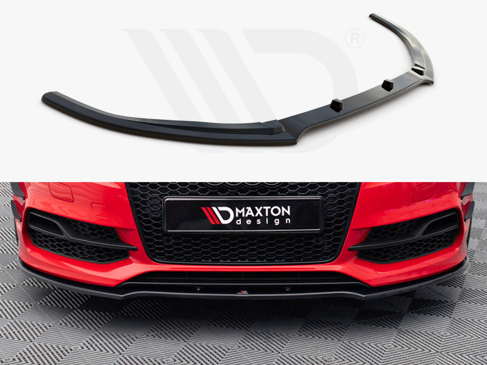 Front Splitter V.2 Audi S3 / A3 S-Line 8V Sedan / Cabrio (2013-2016) - 1 