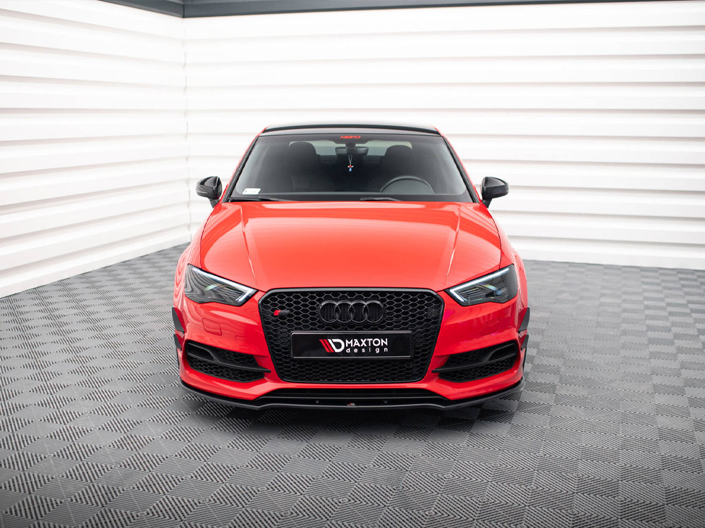 Front Splitter V.2 Audi S3 / A3 S-Line 8V Sedan / Cabrio (2013-2016) - 5 