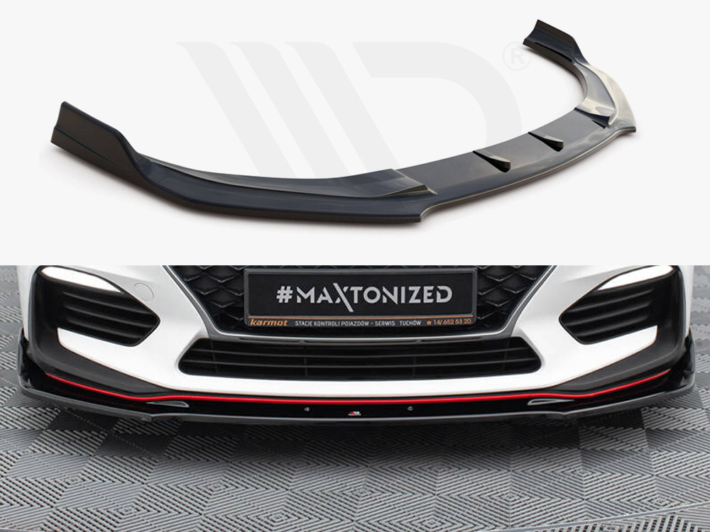 Front Splitter V.3 Hyundai I30 N Mk3 Hatchback / Fastback - 1 