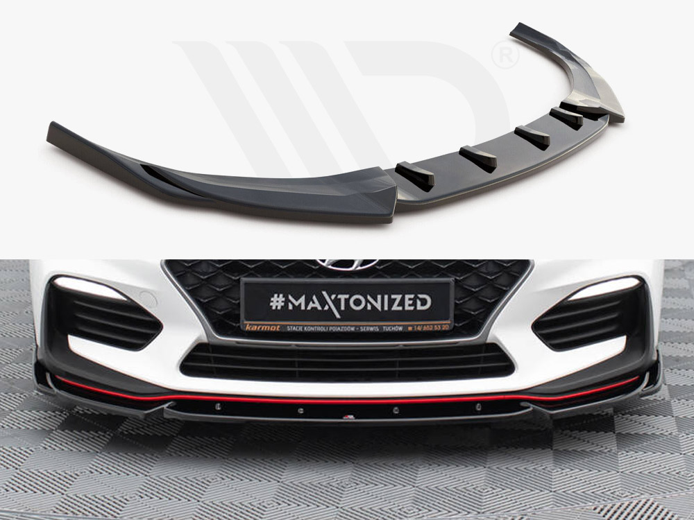 Front Splitter V.5 Hyundai I30 N Mk3 Hatchback / Fastback - 1 