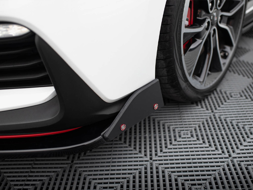 Front Splitter V.6 + Flaps Hyundai I30 N Mk3 Hatchback / Fastback - 5 