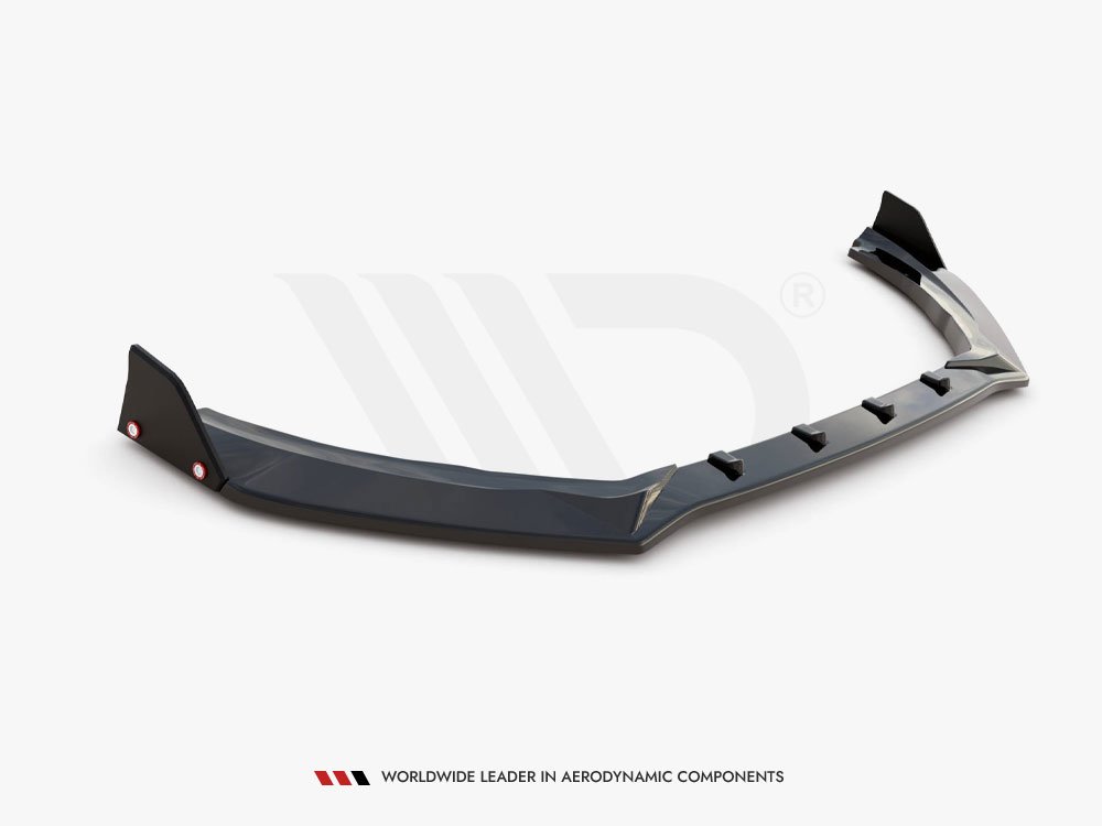 Front Splitter V.4 + Flaps Ford Fiesta ST / ST-Line Mk8 - 6 