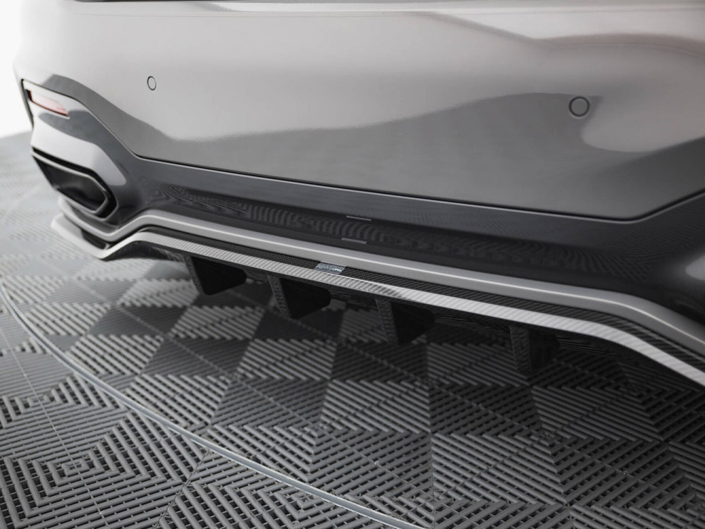 Carbon Fiber Rear Splitter BMW 7 M-Pack G11 Facelift - 4 