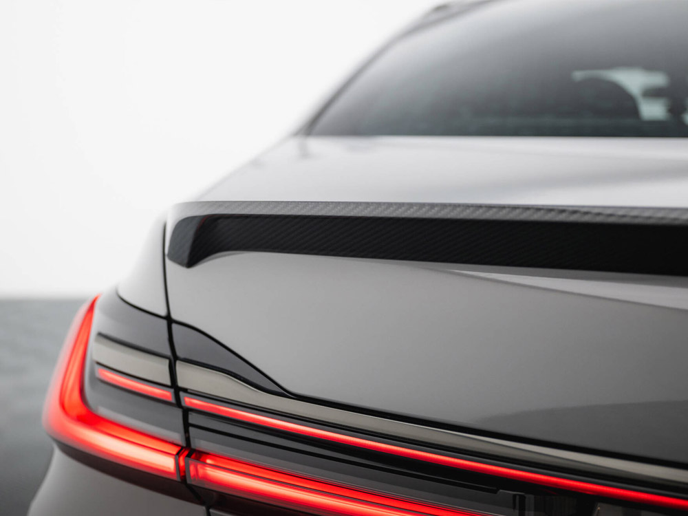 Carbon Fiber Tailgate Spoiler BMW 7 M-Pack G11 Facelift - 5 