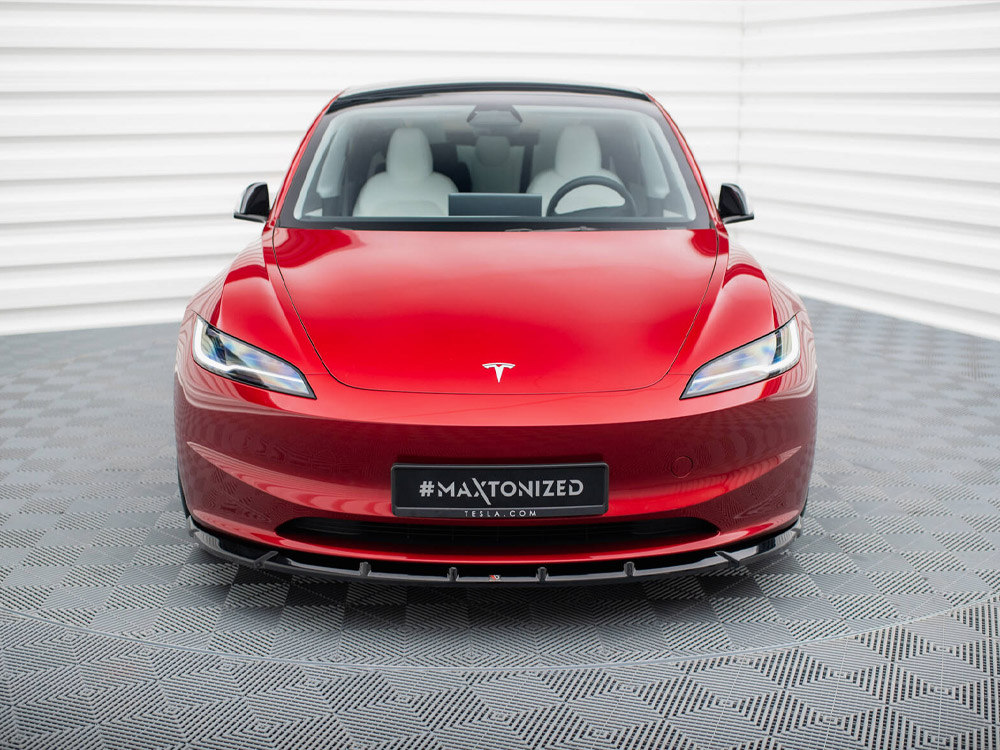 Front Splitter V.2 Tesla Model 3 FL Project Highland - 3 