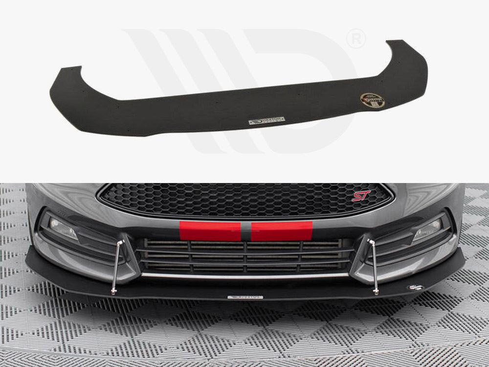 Racing Front Splitter V.1 Ford Focus ST Mk3 FL - 1 